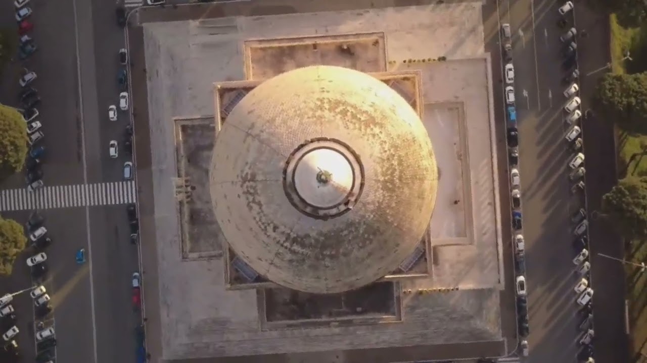 Il Gigante Bianco dell'EUR  DJI MINI 4K