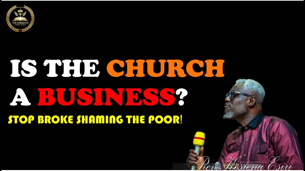 Is The Church A Business? Stop Broke Shaming The Poor! #abomination #churchcorruption