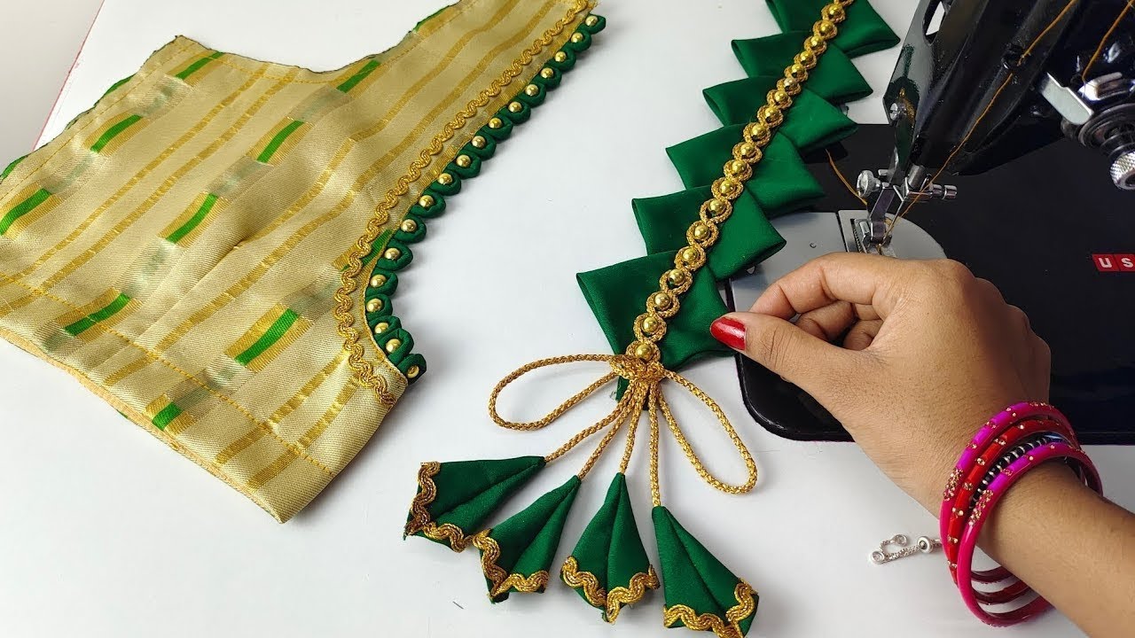 Beautiful Back Blouse Designs for Wedding & Festive Wear