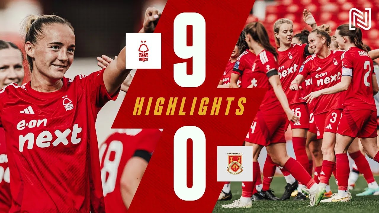 FIVE WINS In A Row! 🔥 | Forest Women 9-0 Stourbridge | Highlights