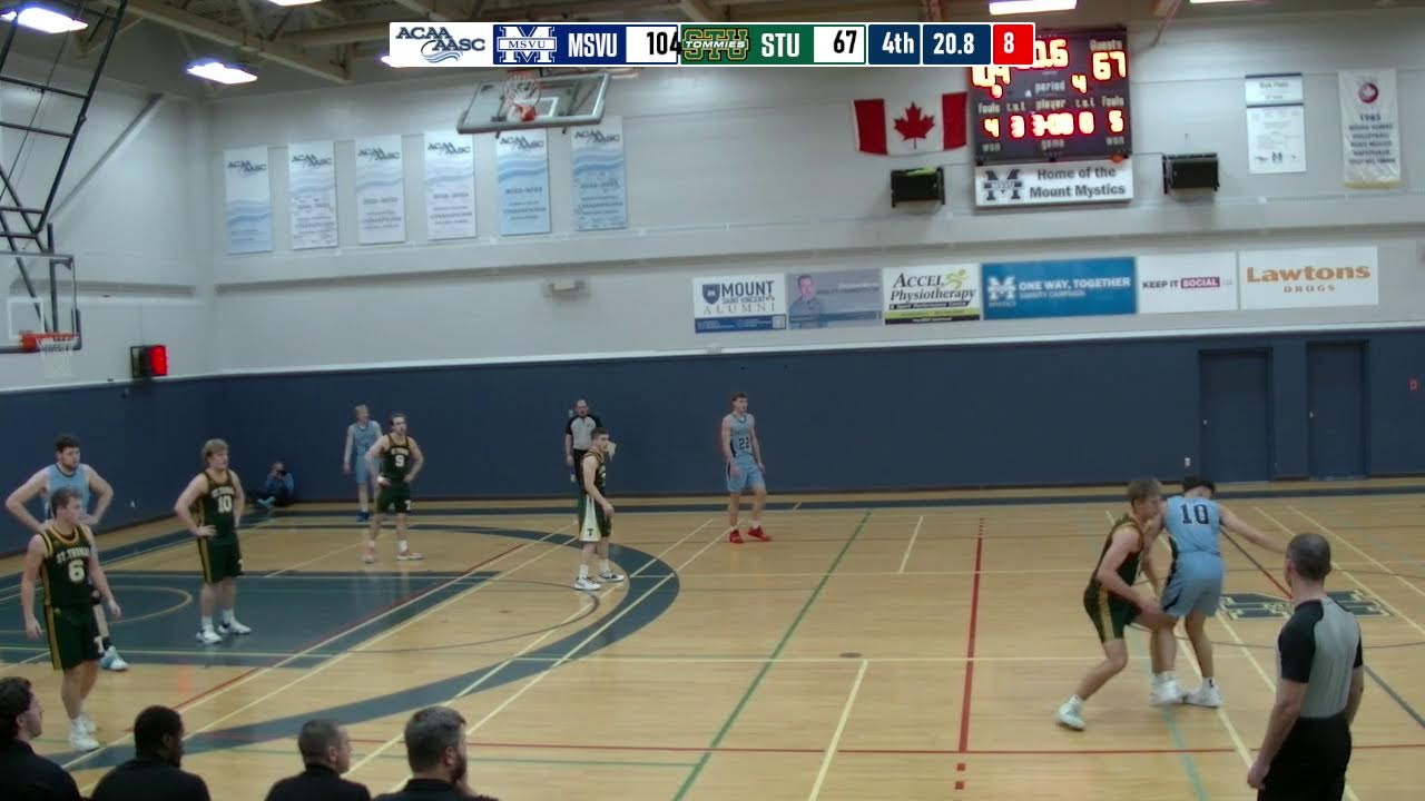 ACAA Men's Basketball 🏀 STU @ MSVU [Nov. 4, 2023]
