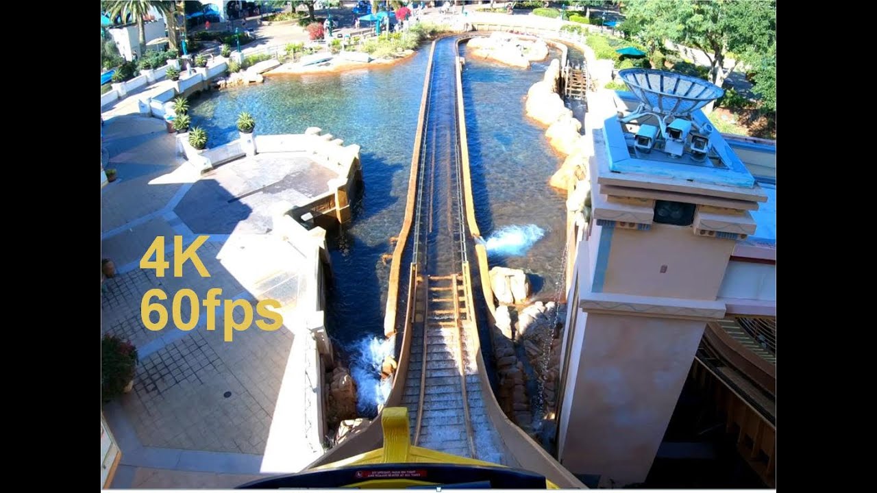 SeaWorld Orlando, ride POVs Mako, Kraken, Atlantis, and Manta. Hyperlapse strolls. 4K 60 fps