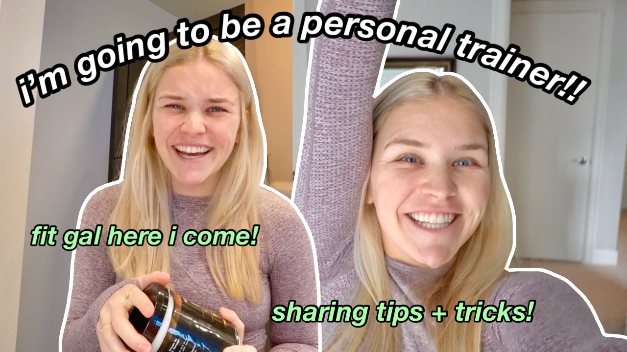 HOW TO BECOME A CPT + HOW TO GET STARTED (aka I'm FINALLY going to be a personal trainer!!)