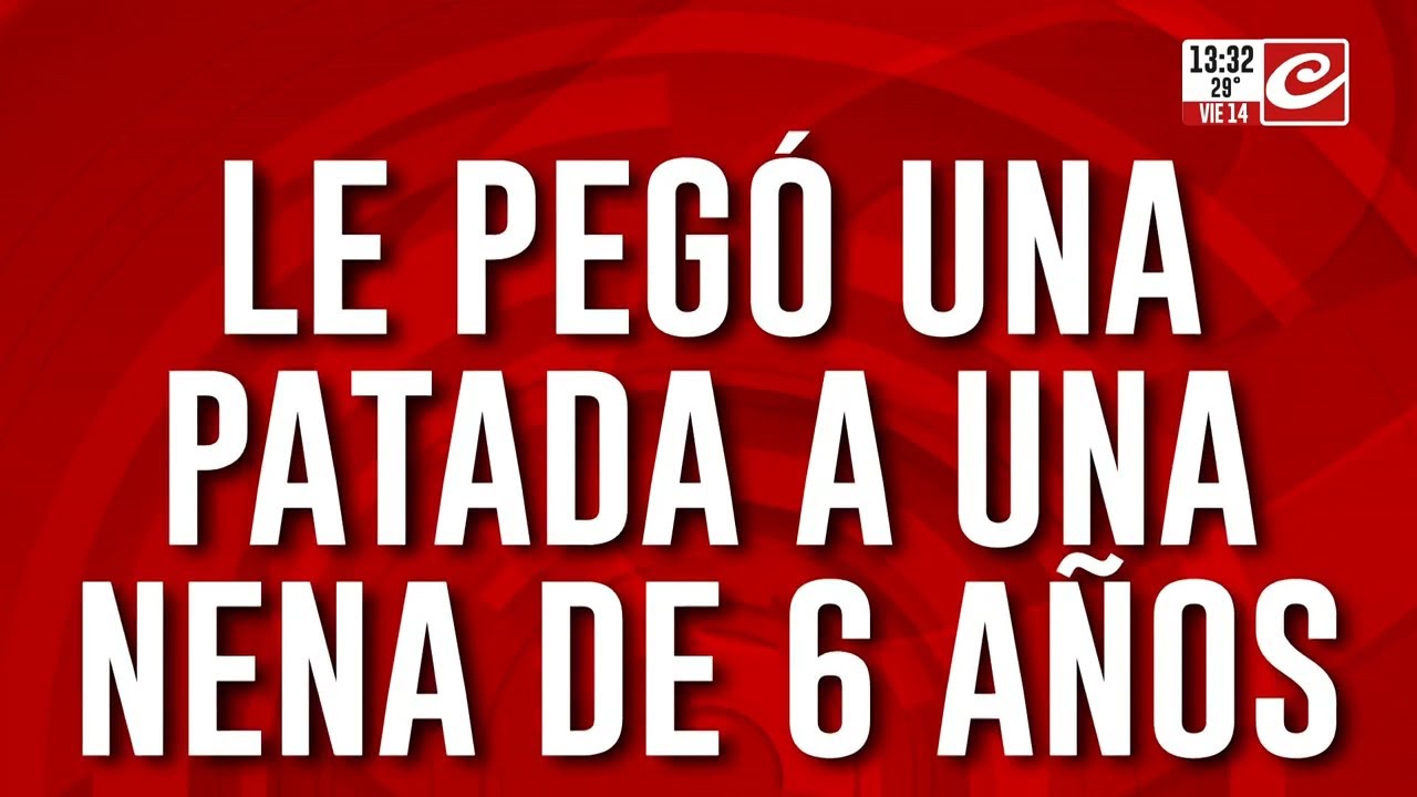 Otro ataque en la calle: le pegó una patada a una nena de 8 años