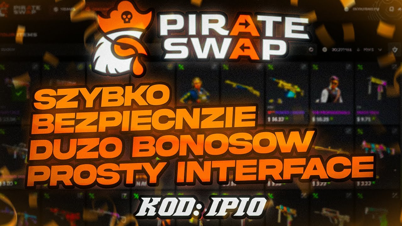 Jak korzystać z PirateSwap? 🔥 Wymieniaj, Kupuj i Sprzedawaj Skiny 🤑💎