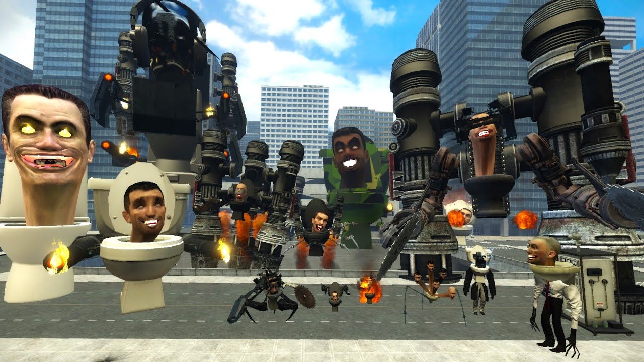 Now this is really something NEW skibidi toilet 73 Realistic Gmod! (part 24)