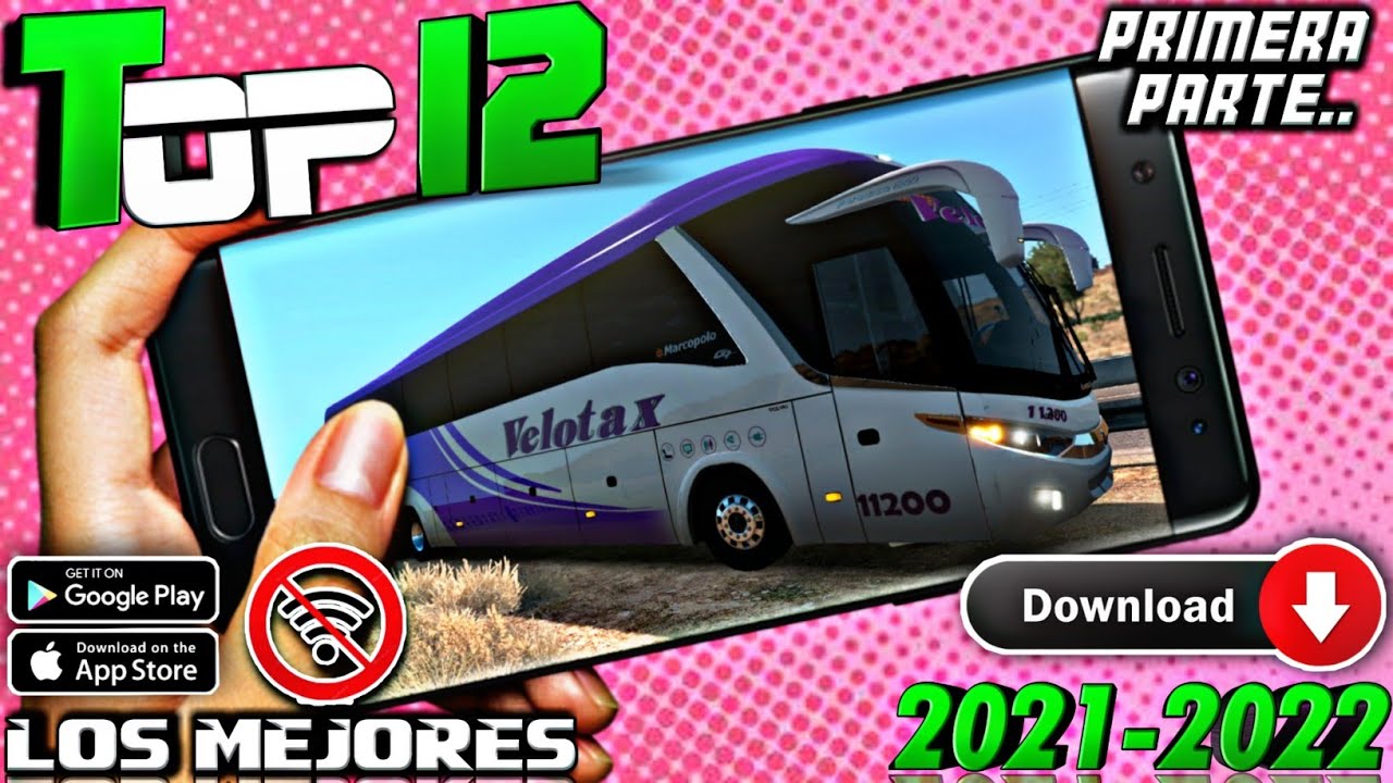 Top 12🔥 | Mejores Juegos de  Simulación de Autobús para Android y ios | 2024-2025