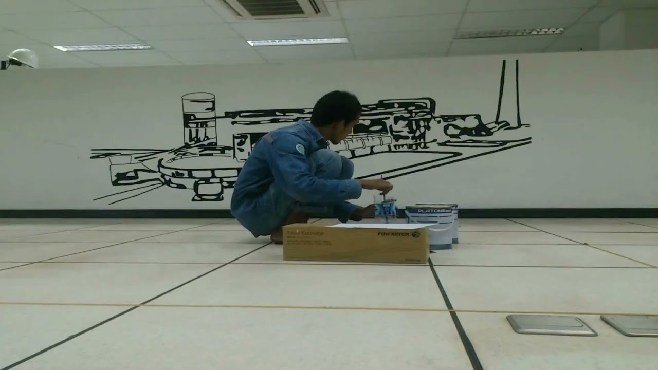 Timelapse mural