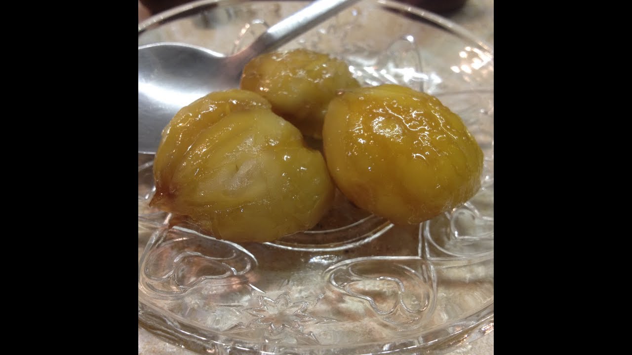 Γλυκό του κουταλιού κάστανο ~ Chesnut preserve