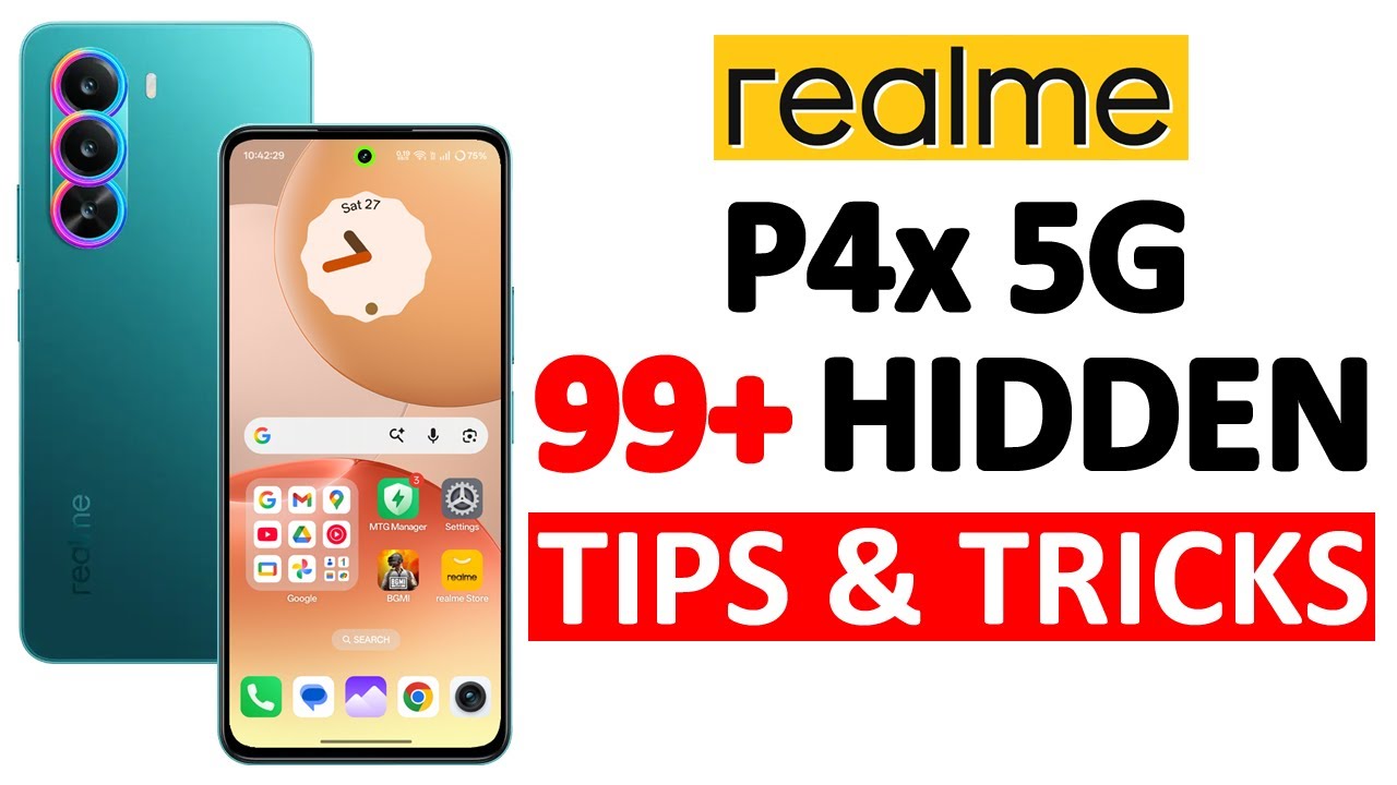 Realme P4x 5G 99+ Tips, Tricks & Hidden Features | Amazing Hacks - THAT NO ONE SHOWS 🔥🔥🔥