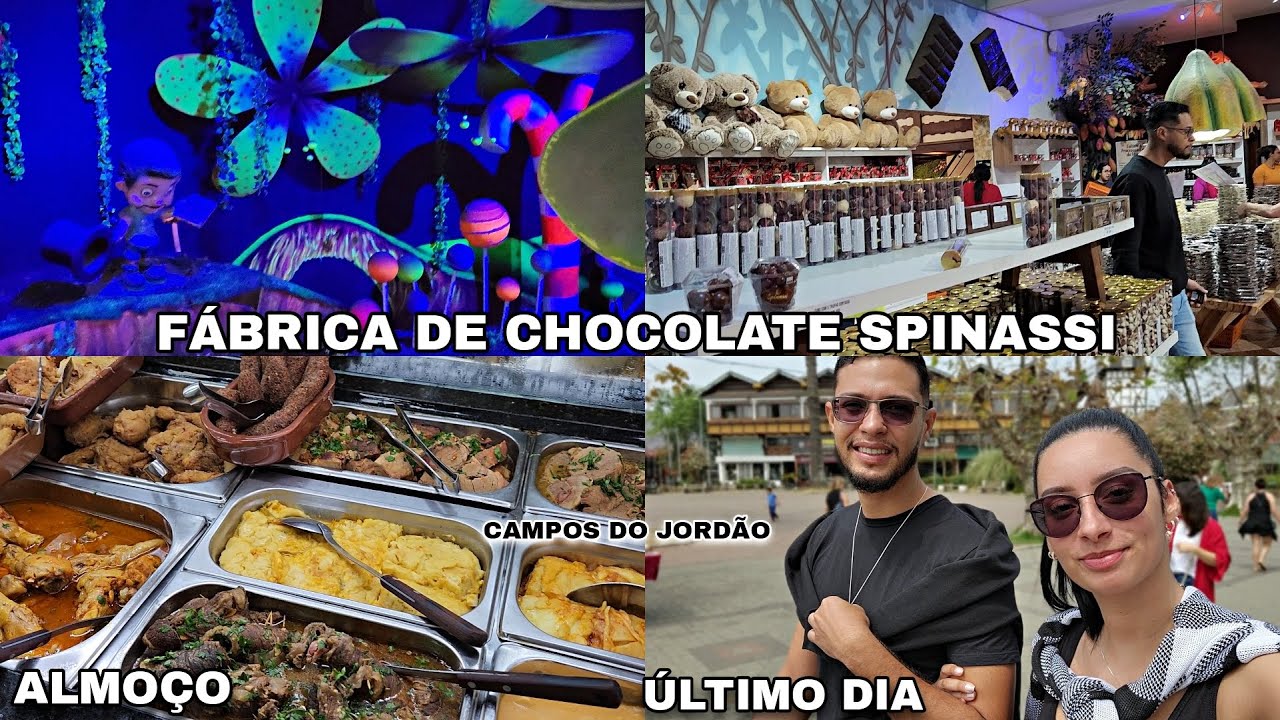 FÁBRICA DE CHOCOLATE SPINASSI EM CAMPOS DO JORDÃO + ALMOÇO + PARQUE CAPIVARI