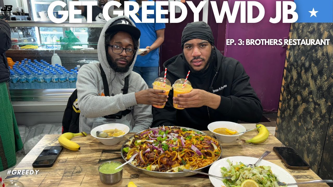 Get Greedy With JB Ep.3 : Brothers Cafe & Restaurant (Тоттенхэм) @kilokeemzo1k