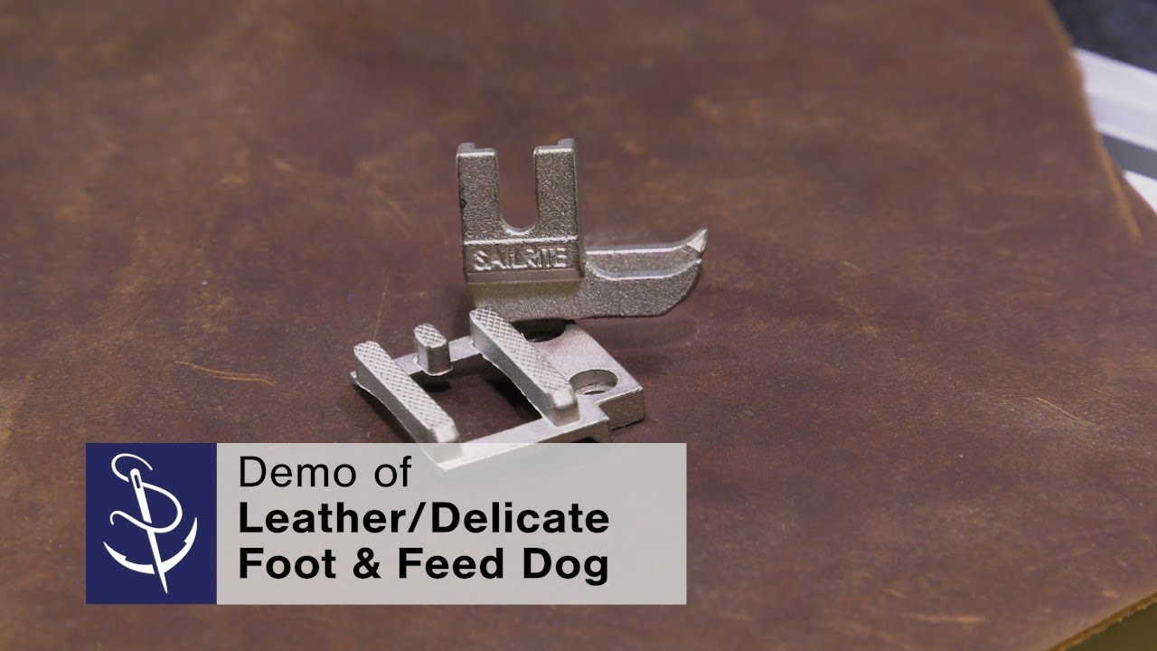 Leather/Delicate Foot & Feed Dog for LSZ-1