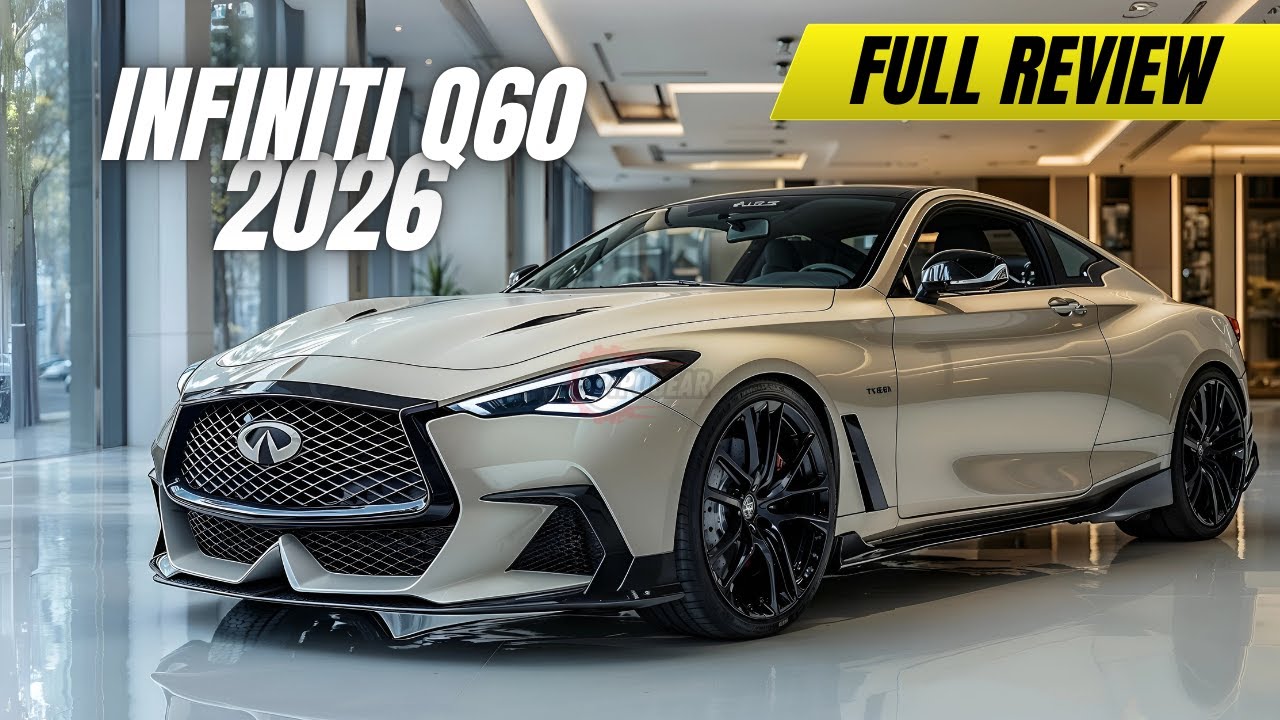 Infiniti Q60 2026 года — идеальный баланс мощности и престижа.