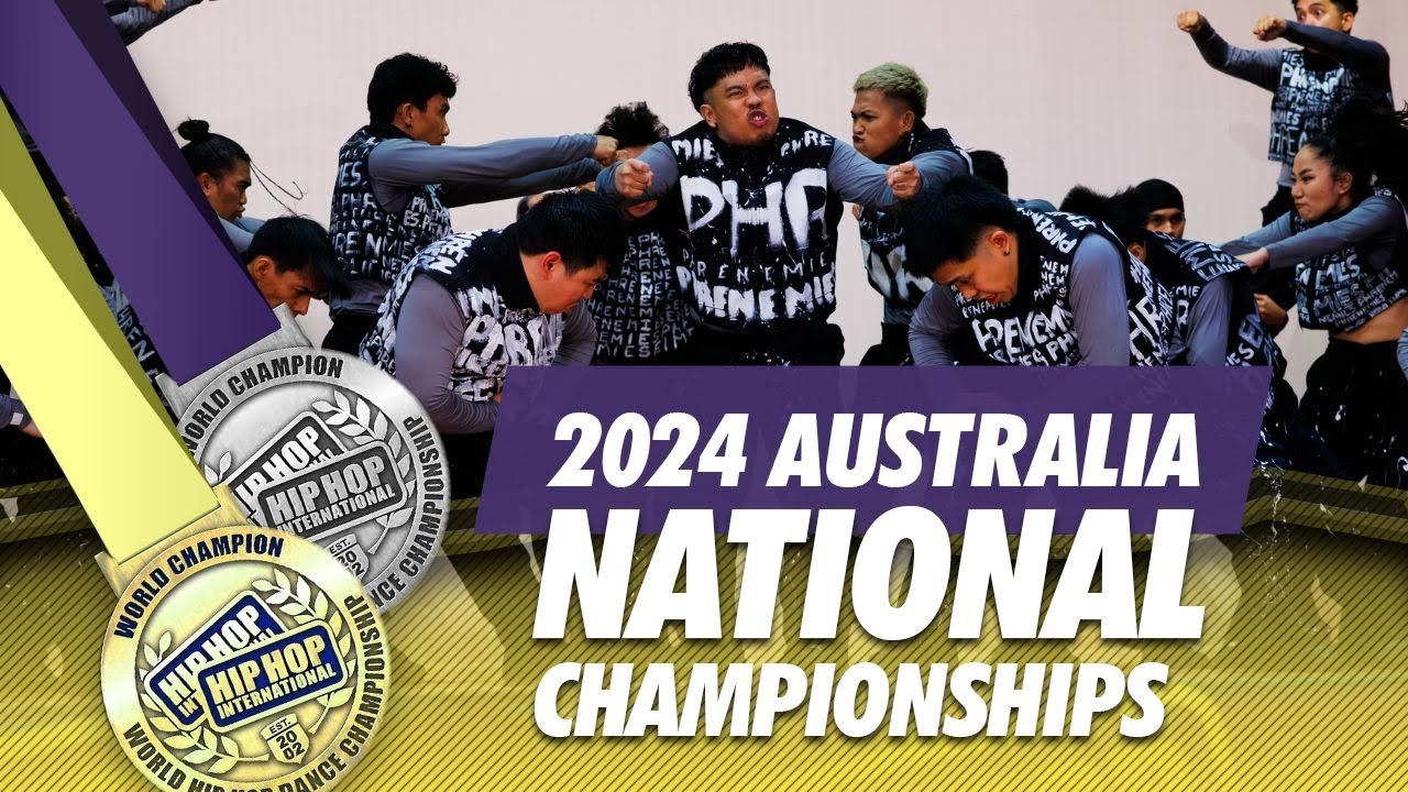 Phrenemies (NSW) Bronze Medalist HHI MegaCrew Division | 2024 Australia Hip Hop Dance Championships