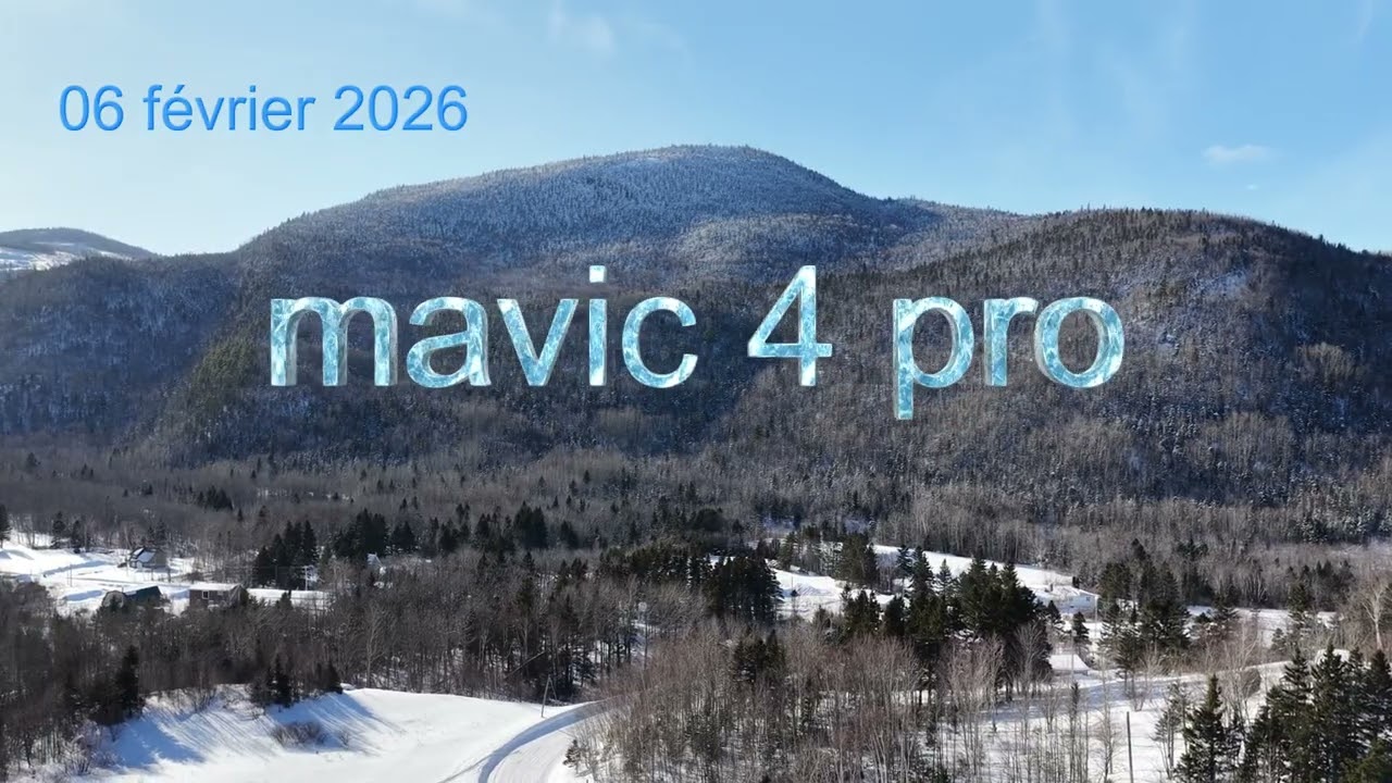 dji mini 4pro/air3 et mavic 4pro