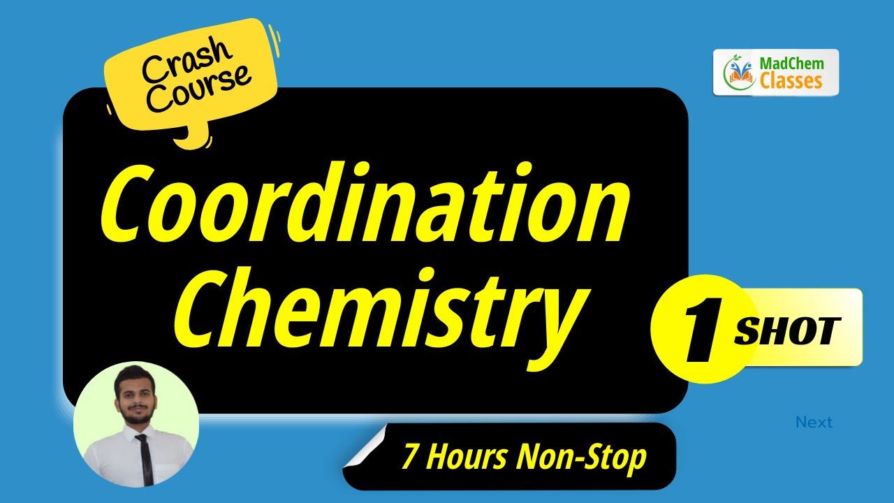 coordination compounds chemistry one shot for iit jam chemistry 2022 cisr net jan 2022 gate 2022
