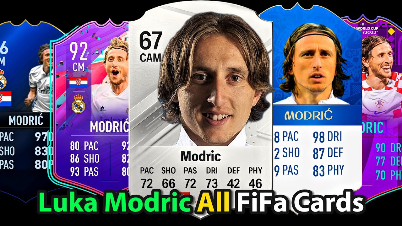 Luka Modrić | All FiFa Cards ( FIFA10  - FC24 )