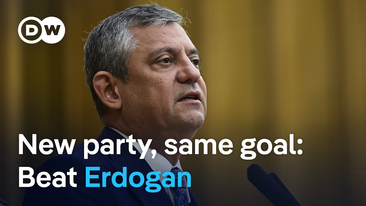 Turkish opposition leader &Ouml;zel to form new party to challenge Erdogan | DW News