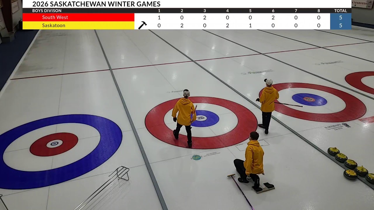 2026 Saskatchewan Winter Games Curling South West Vs Saskatoon