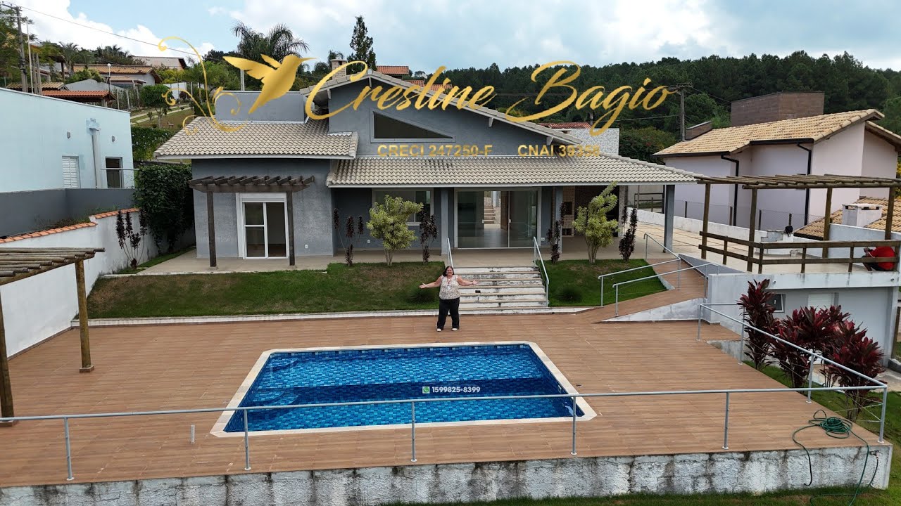 CHÁCARA IBIÚNA SP Excelente Imóvel Arquitetura Belíssima CONDOMINIO FECHADO R$1.160.000,00  #imoveis
