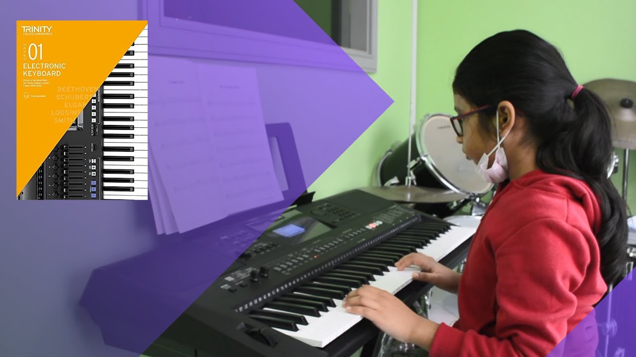 Trinity College London Digital Exam Keyboard - Grade 1