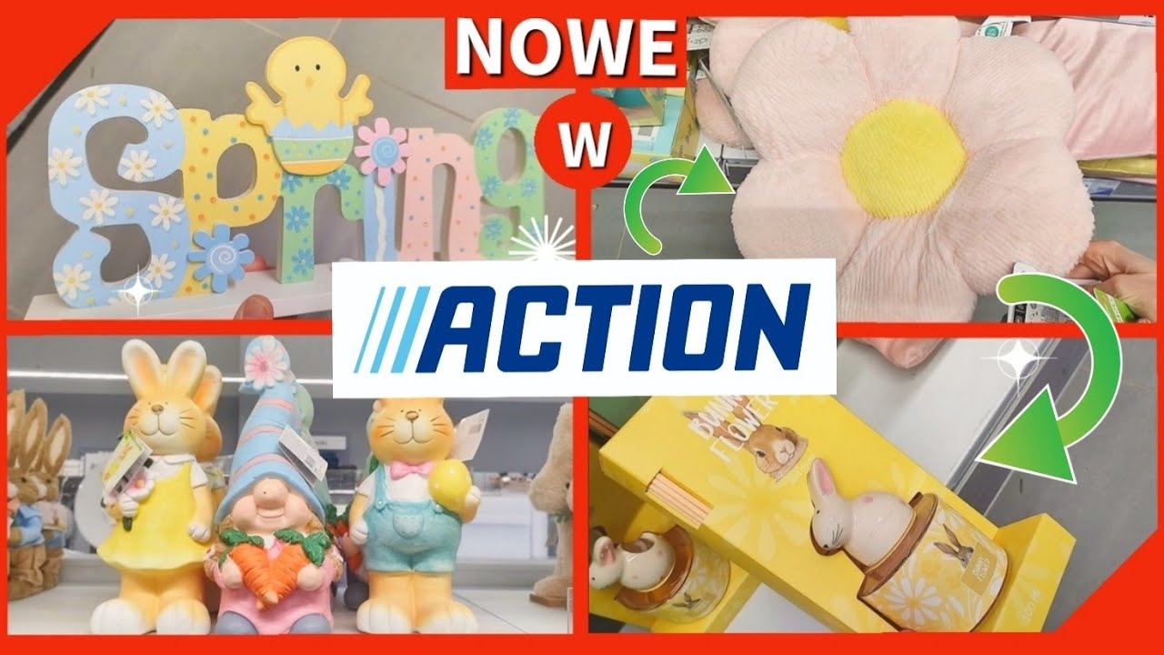 NOWOŚCI WIELKANOCNE w ACTION 2026 🐥 Co warto kupić?