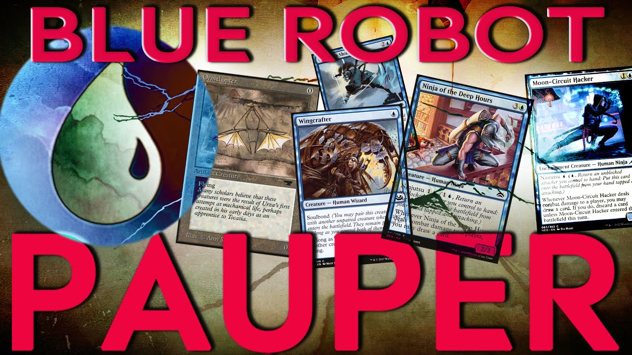 Blue Robot - an alternate take on Blue aggro!  |  MTG PAUPER