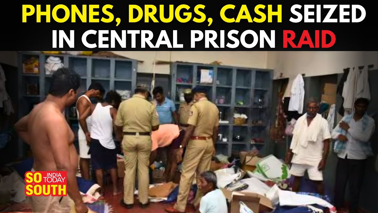 Secret Raid Uncovers Mobiles, Cash, Drugs in Bengaluru Central Prison| SoSouth