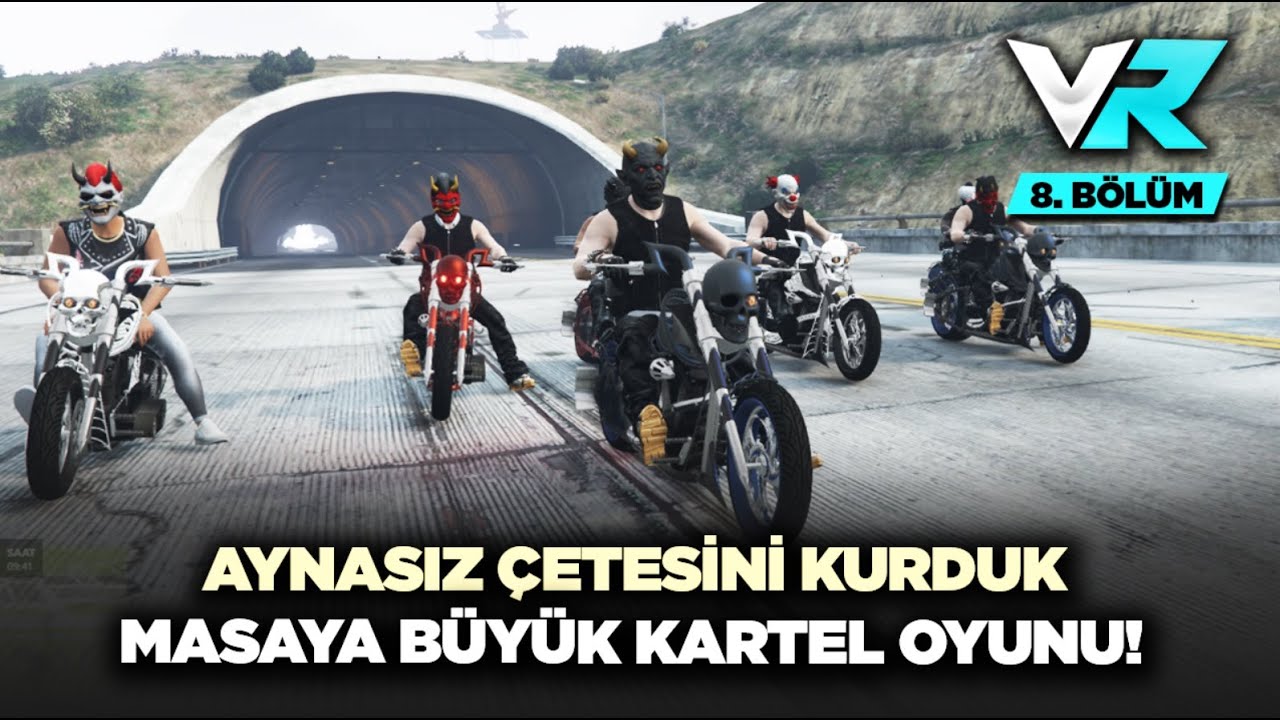 AYNASIZ ÇETESİNİ KURDUK ! MASAYA BÜYÜK KARTEL OYUNU ! GTA 5 GERÇEK HAYAT BÖLÜM 8