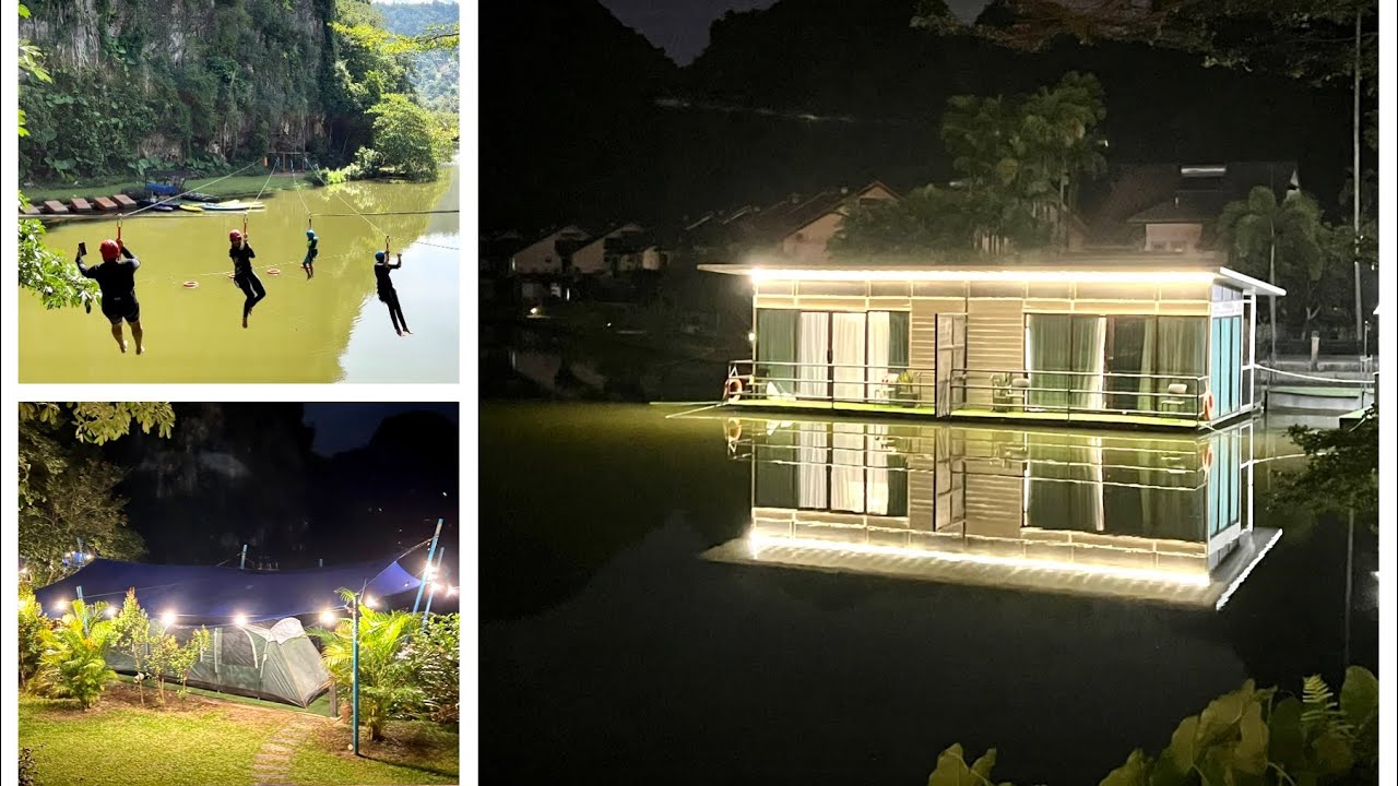 Floating Villa & Glamping Sunway Lost World Tambun, Berbaloi ke Bayar Beribu?