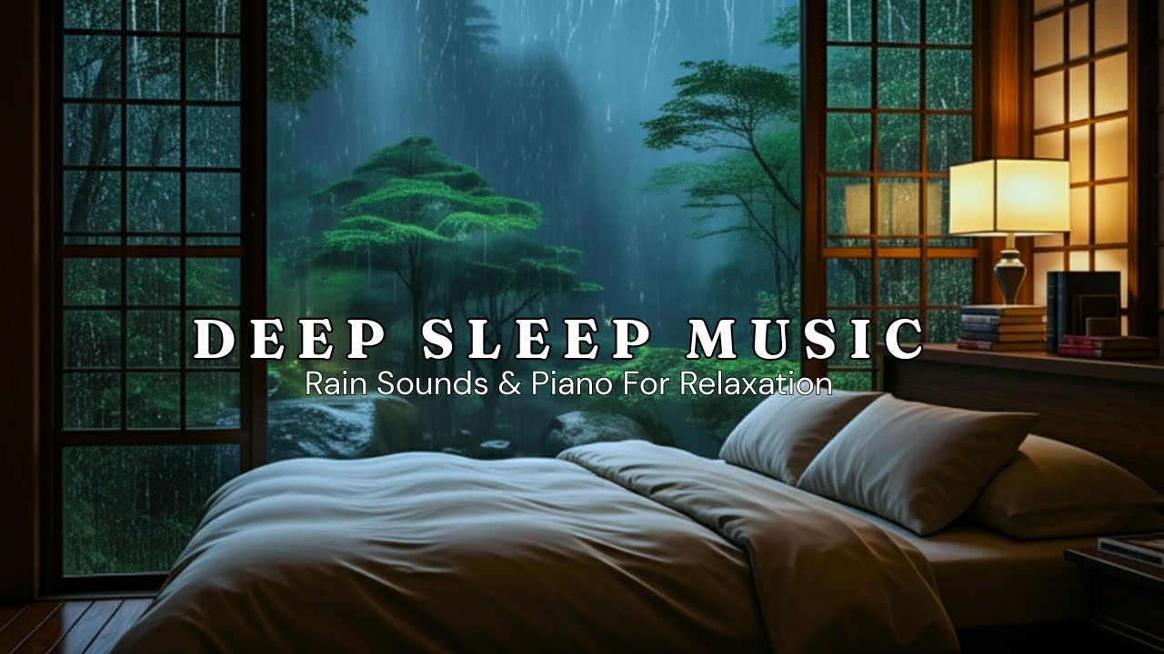 Fall Into Sleep In 10 Minutes - Rain Sounds + Relaxing Piano for Peaceful Mind and Restful Night