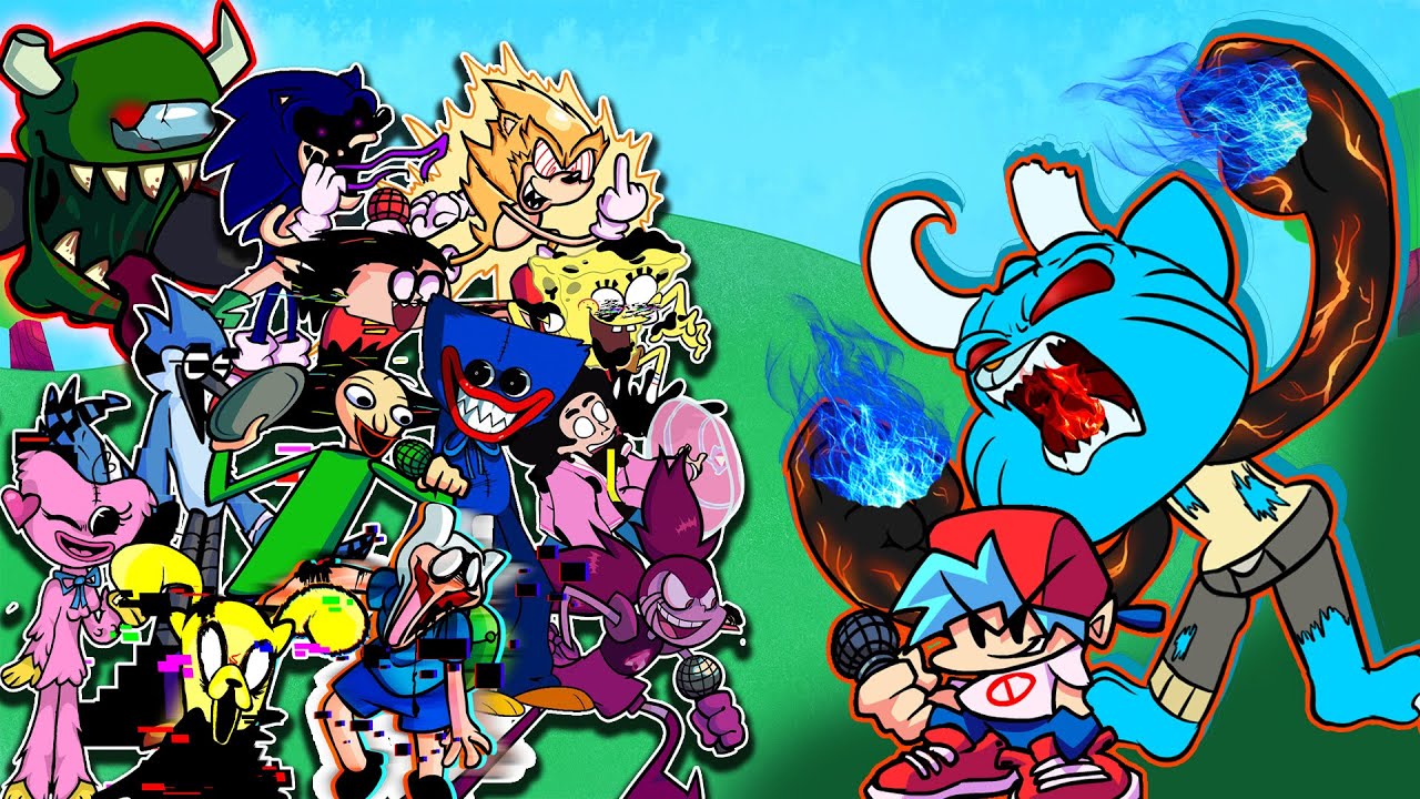 FNF My Doll But Different Characters Sing It 🎵 (Everyone Sings My Doll) (NEW CHARACTERS)