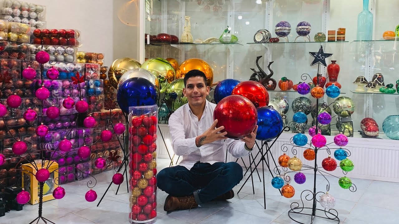 Artesanías en vidrio soplado | Esferas hechas a Mano | Chignahuapan mayor productor de esferas