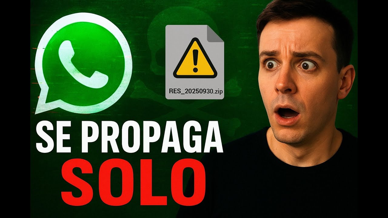 😱 El VIRUS que se propaga SOLO por WhatsApp Web | Caso real SORVEPOTEL explicado