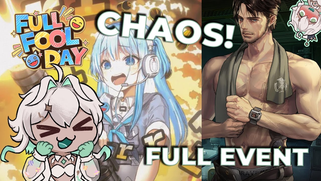 This Event Was WILD HAHA | Full Fool Day FIRST TIME REACTION | Goddess of Victory: NIKKE