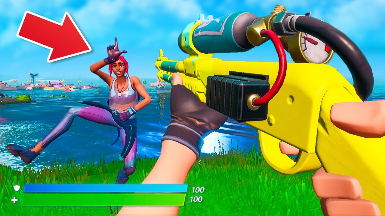 I Played Fortnite in FIRST PERSON Mode...