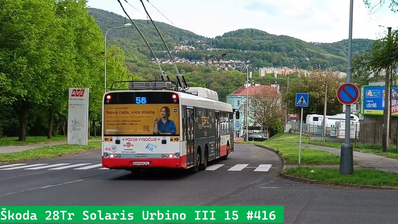 Trolejbusy Ústí nad Labem - Krásné Březno