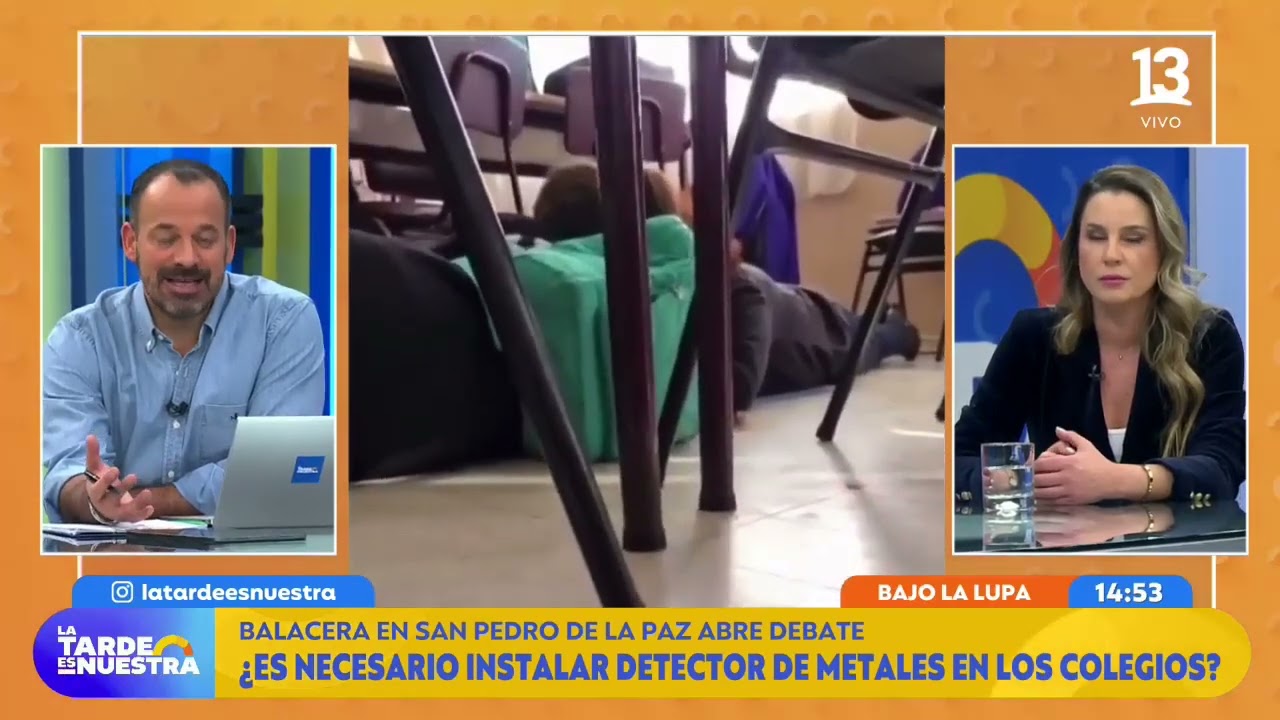 Balacera en San Pedro de la Paz: ¿Es necesario instalar detectores de metal en los colegios?