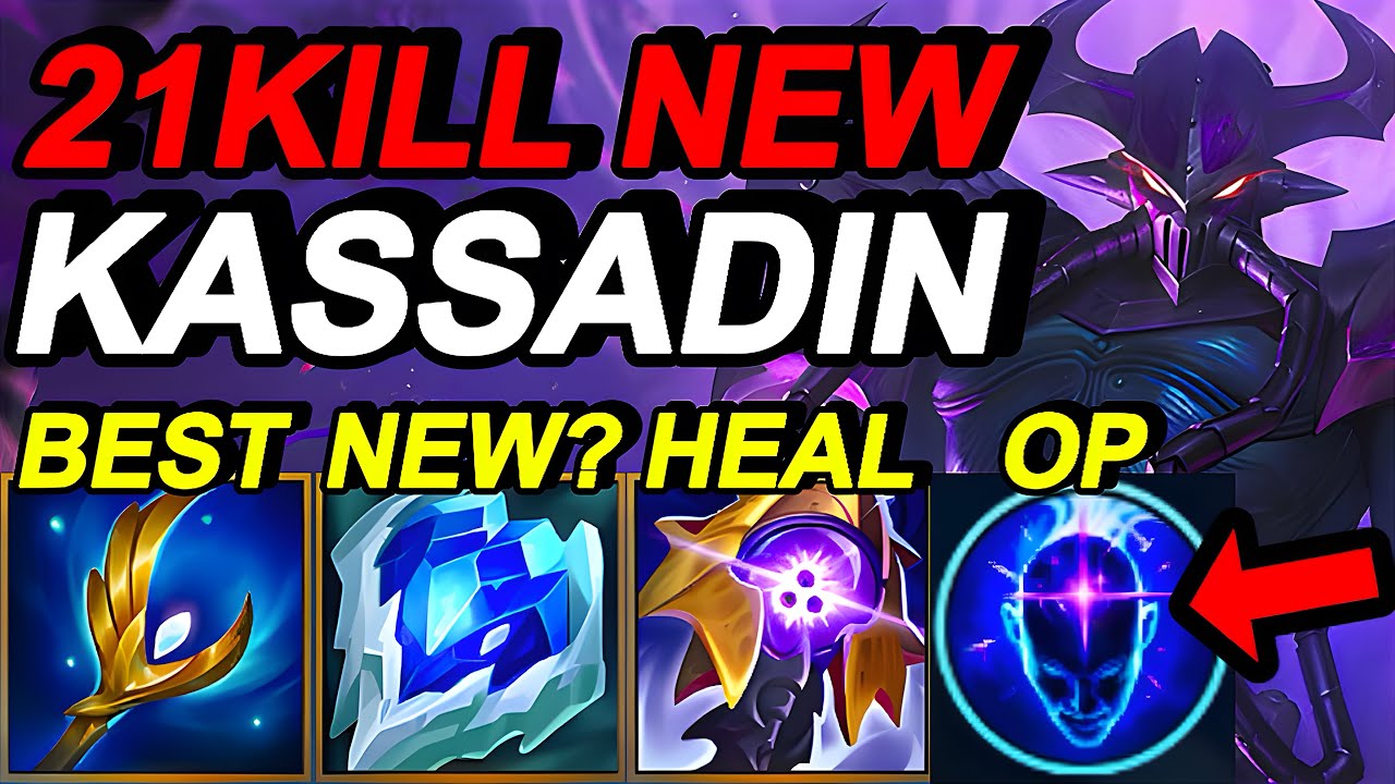 Wild Rift China Kassadin Mid - Late Game OP Champion - Challenger Kassadin Gameplay Best Build Runes