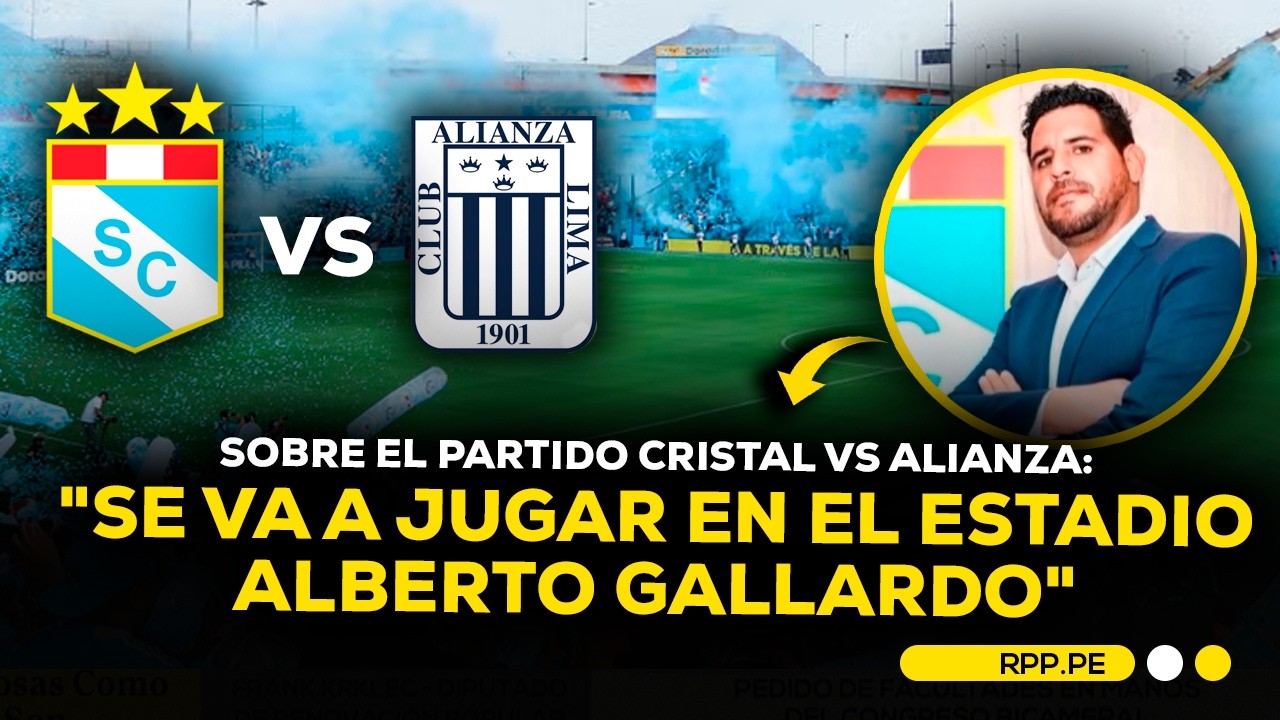 Sporting Cristal vs. Alianza Lima: confirman el estadio Alberto Gallardo como escenario