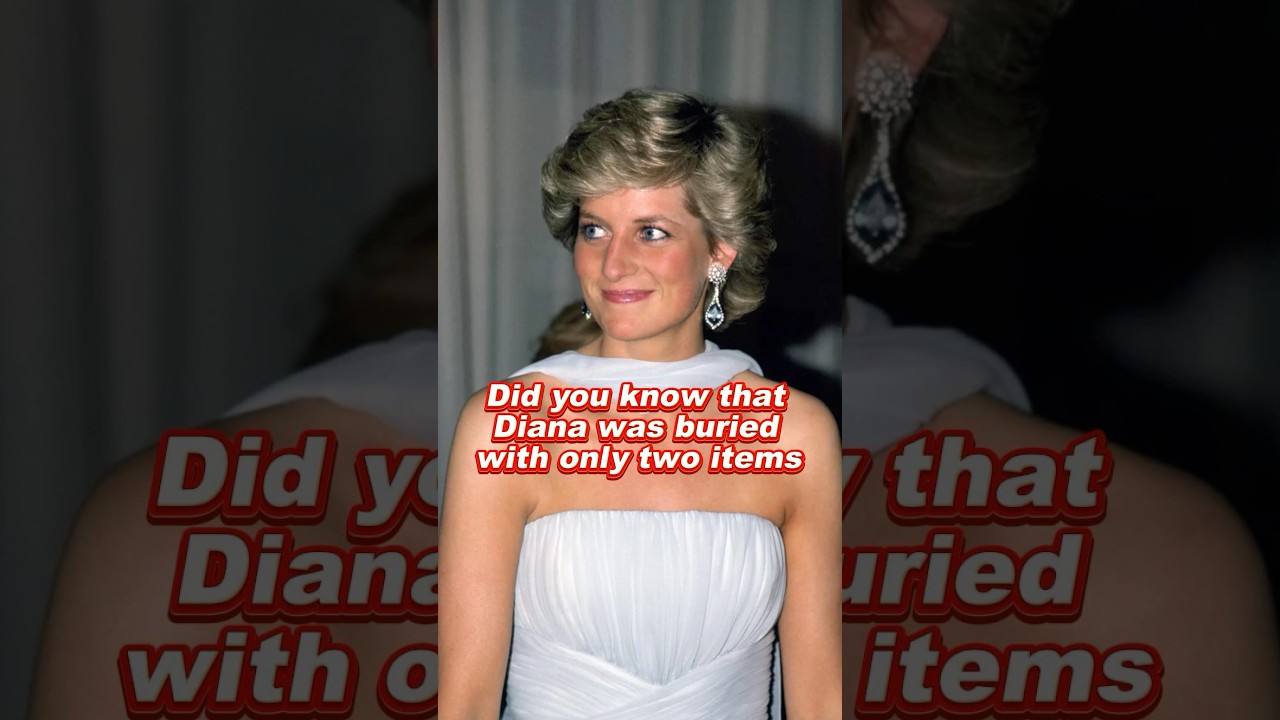 А вы знали, что Диану похоронили всего с двумя вещами? #принцессадиана #принцвильям #принцгарри