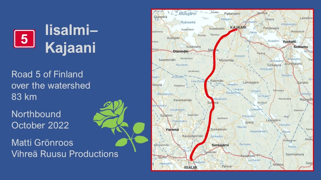Road 5 Iisalmi-Kajaani