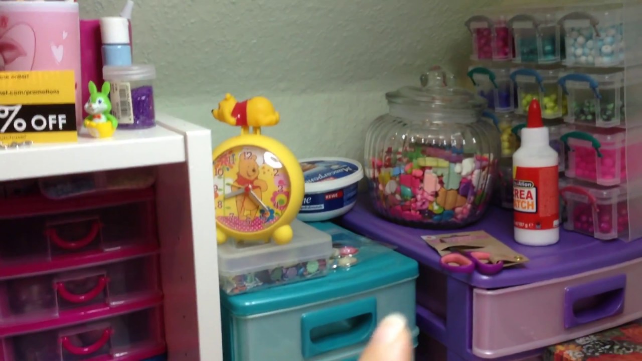 Roomtour#   Rundgang durch mein Bastelzimmer I Winnie Kreativa