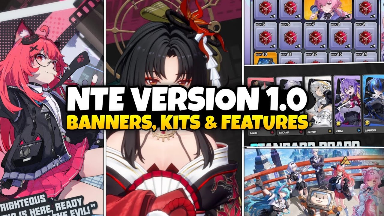 NEW UPDATE! NTE VERSION 1.0 BANNERS, KITS, PULLS, EVENTS, FEATURES & MORE - Nerveness To Everness 