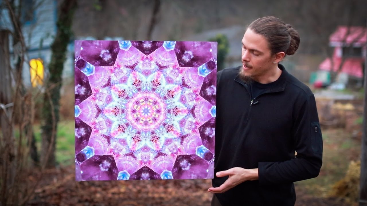 Amethyst Mandala - How I Created this Mandala - Mandala Art