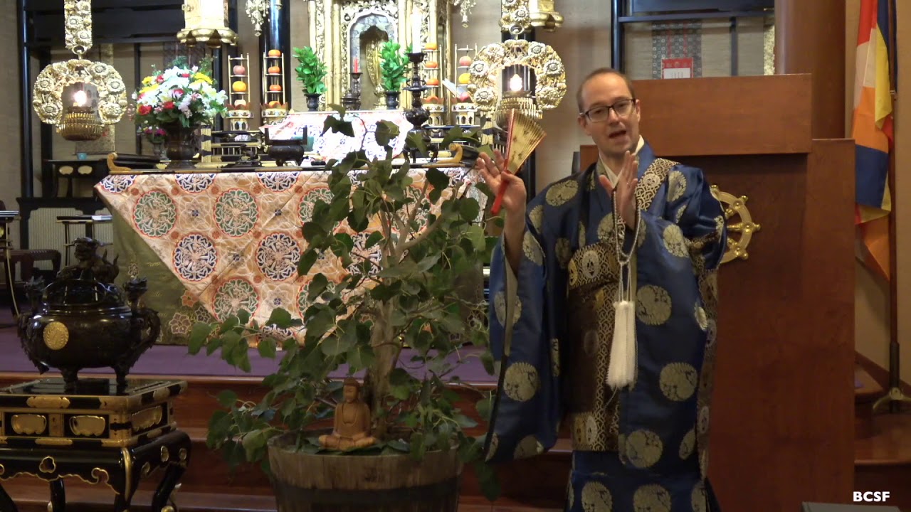 Rev. Henry Adams — Bodhi Day Dharma Talk — December 8, 2020 — Buddhist Church of San Francisco