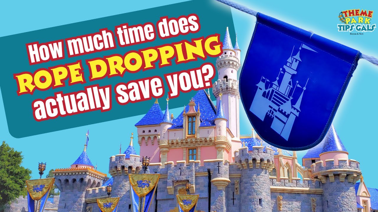 How much time do you REALLY save by rope dropping Disneyland?