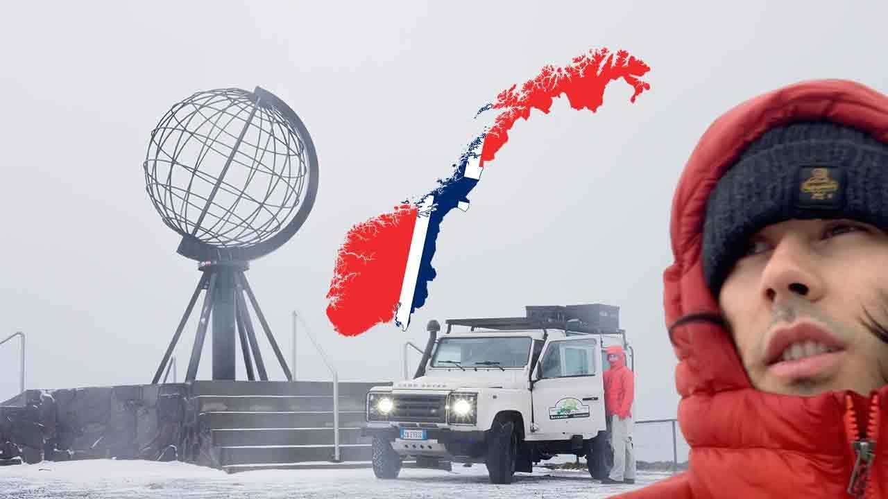 Ночь в DEFENDER 110 в СЕВЕРНОЙ КАПЕ под снежной бурей - NORTHTRIP Ep. 4