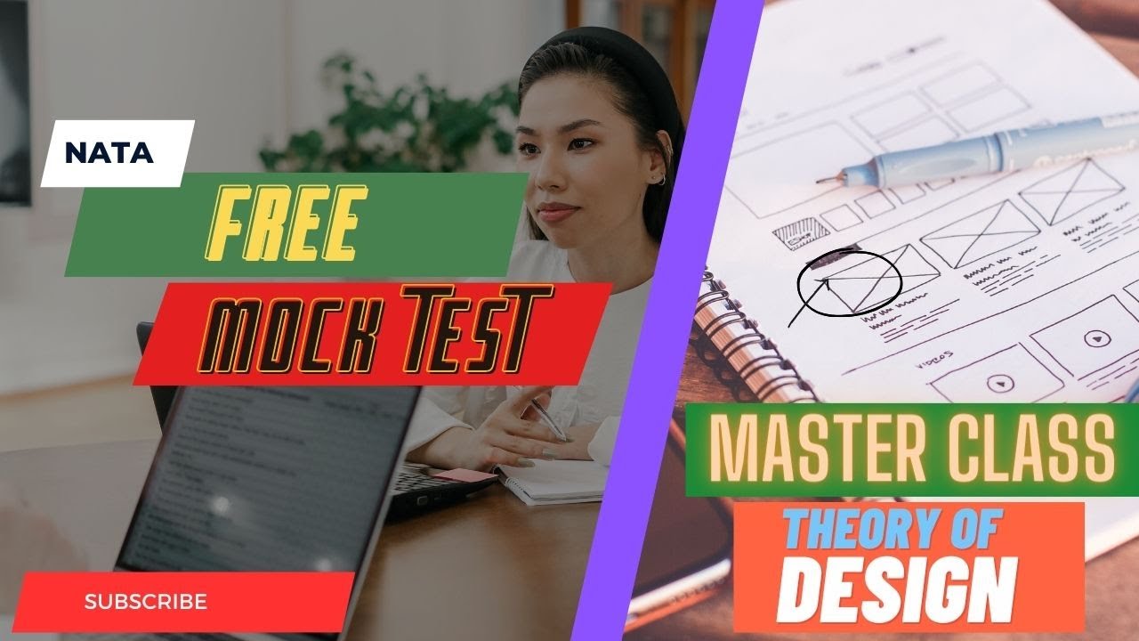 💥FREE💥 NATA Mock Test on Latest pattern & 🔥 Theory of Design 🔥  Master Classes | NATA preparation